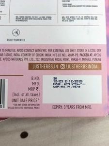 JUST HERBS MAKEUP COMBO BOX!!