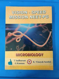 vision-speed mission NEET PG- Microbiology