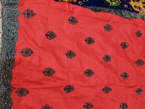 Party Wear Saree With Blouse