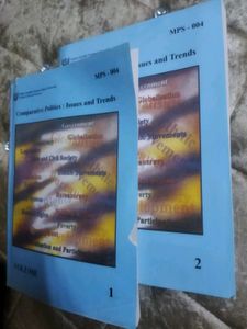 IGNOU TEXT BOOK, (MPS) 1st year, MA POLITICAL SCIENCE, SUBJECTS CODE - MPS001,MPS002,MPS003,MPS004..