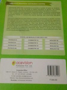 Vision Physics Lab Manual