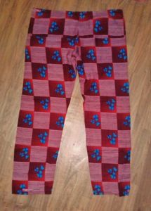 Red Printed Pajama Set