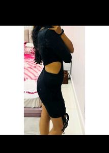 Hot &amp; Chic One-Shoulder Mini Dress