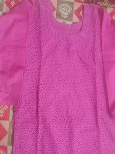 Chicken Cotton Kurta Length, 35 Baju Ki Lambai, 18