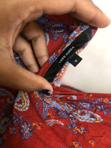 Vero Moda Red Stylish Top