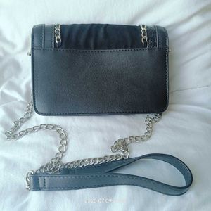 PRIMARK Black Chain Detail Crossbody