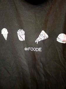 Black Foodie T-Shirt