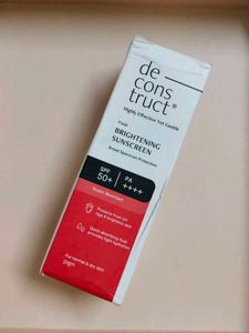 Deconstruct Brightening Sunscreen