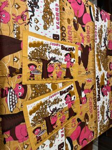 cartoon Printed double bed Bedsheet