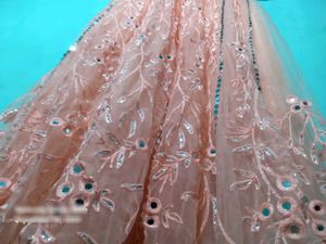 Pure Mirror and Sequence Worked Net Gown
