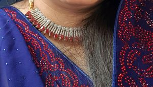 Blue Saree
