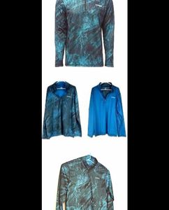 2 In 1 Wear Blue Long Sleeve T Shirt