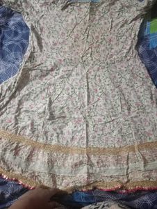 short anarkali with sharara 👗🥻