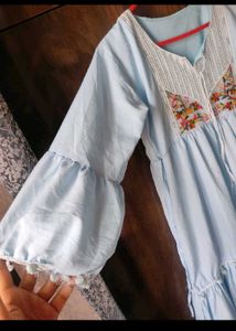 Boho Embroidered Dress