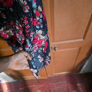 Floral Print Midi Sundress