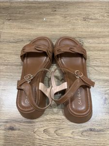 Cute Brown Platform Sandals
