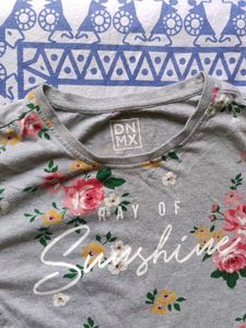 Floral Print Tee