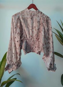 📀 Chic Animal Print Party Top