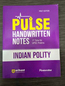 Pulse Hand Written Notes Indian Polity
