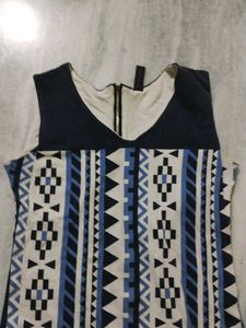 Printed Sleeveless Dress