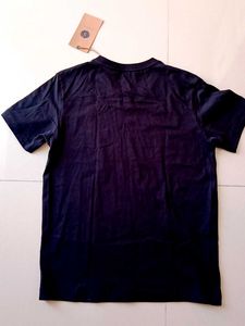 V Neck Black T Shirt ( Pure Cotton)