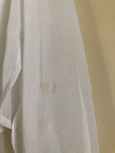 WHITE SHEER BLOUSE