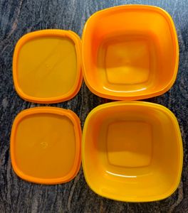 Orange Storage Containers