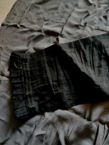 Elegant Black Kurta with handwork