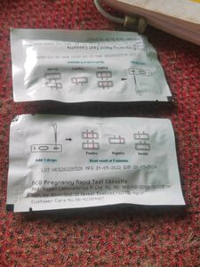 pregnancy test card pack of 2
