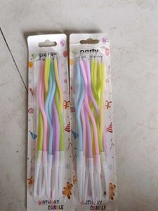 Birthday Candles - Set of 4