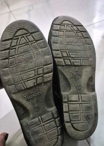 Classic Black Casual School Shoes