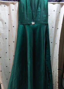 Green Ethnic Party wear