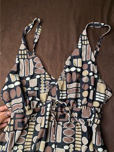 Patterned Cami Top🤎