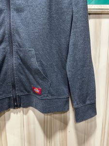 Dickies Grey Hooded Zipper