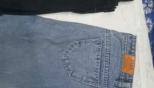New Jeans Blue With One Free Straight Fit Jean🎉