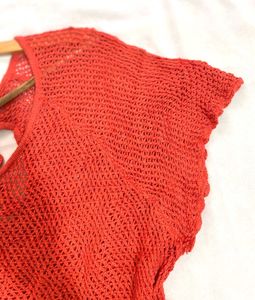 Coral Knit Top C