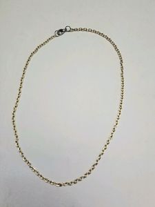 Gold Chain Necklace And Mars Lip Liner