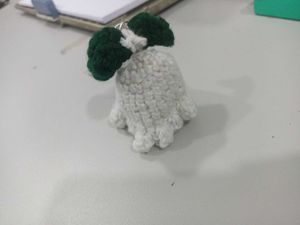 Lily of the Valley Crochet Keychain
