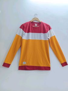 Mens Color Blocked T-Shirt casual bright