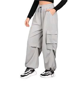 Grey Cargo Pants