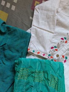Beautiful Kurti Pant Dupatta Set