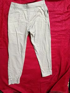 Grey Pant With Zip Pocket