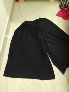 Black 🖤 Stretchable Elephant Plazo