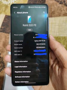 Samsung Galaxy S20fe 5g