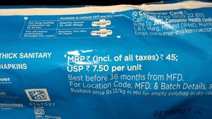 Stayfree Secure XL Sanitary Pads (2 Packs)