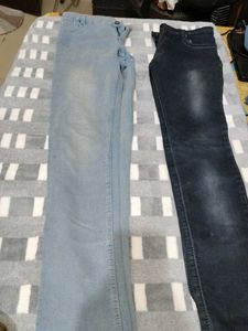 Blue &amp;Black Slim And Skinny Fit Jeans