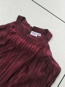 Mini Dresses Maroon