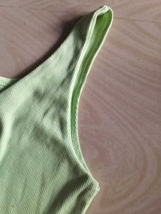 Lime Green Sleeveless Tank Top