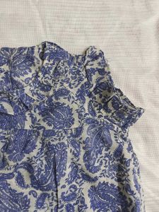 🆕 Cotton Floral ,Short Dress