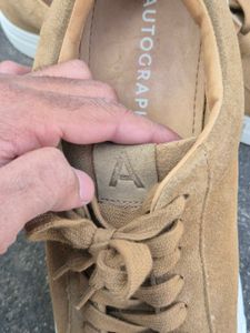 M&amp;S Autograph Suede Lace-Up Sneakers